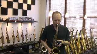 Selmer Mark VI 124xxx alto sax [upl. by Anoirtac]