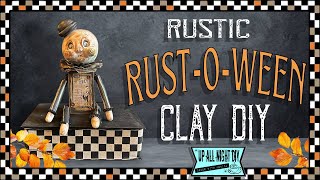 Vintage Rustic Halloween Decor DIY  CSC Rustoween Collab [upl. by Kcorb131]