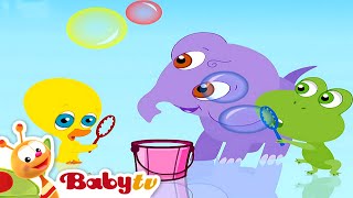 Its Bath Time with Ellie Frogy amp Ducky 😉 🐸  Bath Tubbies  Full Episode BabyTV [upl. by Naletak]