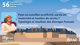 Peuton concilier prolificité survie en maternité et nombre de sevrés  Typologie [upl. by Norbert]