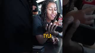 Kai Cenat Calls Tyla For North West 🤣 [upl. by Dlonyar]