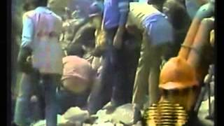 TERREMOTO EN MEXICO 1985 JACOBO ZABLUDOVSKY COBERTURA segunda parte de 3 [upl. by Cranford]