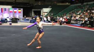 Katelyn Ohashi FX 2011 WOGA CLASSICMTS [upl. by Seigler363]