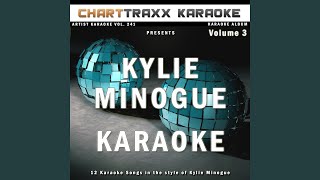 Spinning Around Karaoke Version In the Style of Kylie Minogue [upl. by Attenreb833]