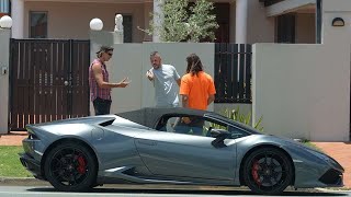 Lowballing on Market place while driving a Lambo [upl. by Schilt703]