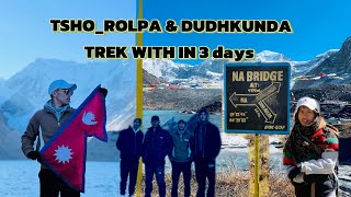 TSHOROLPA amp DUDHKUNDA TREK  Dolakha  Beautiful view  with mountains Zrealvlog1 [upl. by Lanfri]