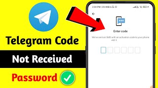 How To Fix Telegram Not Sending Code  Telegram verification Code Not received 2024 [upl. by Nedle815]