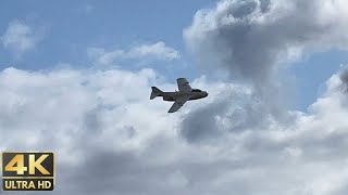 J29 Tunnan Airshow at Brattforsheden 4K [upl. by Nadoj]