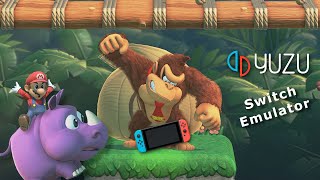 Mario vs Donkey Kong 2024 Remake  Donkey Kong Jungle 🌴 World 2  Yuzu Switch Emulator [upl. by Adnarahs]