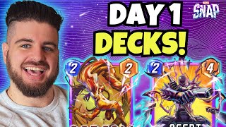 My Top 7 AWESOME DECKS To Play On Day 1 Of The NEW META  Top 100 Decks  Post 1010 OTA [upl. by Liponis980]