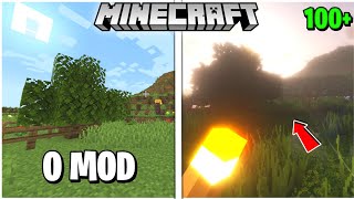 I Made Minecraft A Super Realistic Game With 100 MODS [upl. by Apul]