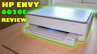 HP ENVY 6020E REVIEW 2023 HP ENVY ALLINONE SMART PRINTER 6020E SETUP [upl. by Cathleen]