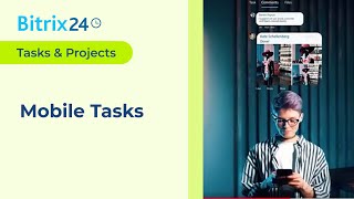 Bitrix24 Mobile Tasks [upl. by Lovich319]