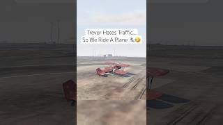 Trevor Hates Traffic 😂 gtaviral gtaonline gta5online gtacars gta5 race trevor [upl. by Ellynad]