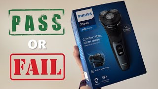 Philips Shaver 3000 Series Wet amp Dry Electric Shaver S314400  Unboxing amp Testing [upl. by Rafi598]