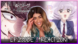 Najimi  Komi Cant Communicate Episode 2  OPENING amp ENDING REACTION  REVIEW [upl. by Buote]