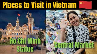 Top Places to Visit in Vietnam 🇻🇳  Ho Chi Minh City Highlights  Central Market Opera House amp More [upl. by Sellers694]