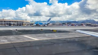 OCEAN VIEW LANDING HONOLULU HAWAII BOEING 717  HAWAIIAN AIRLINES  ISLAND HOPPER  W ATC AUDIO [upl. by Namien238]