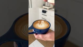 Swan Latte Art look easy [upl. by Raine]