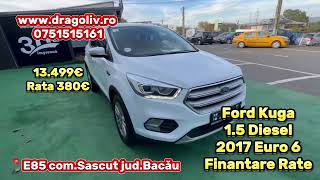 Ford Kuga 15 Diesel 2017 Euro 6 Preț 13499€ [upl. by Gennifer]