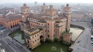 Castello Estense di Ferrara  The Estense Castle of Ferrara [upl. by Llevron]