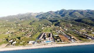 Almyros Beach Resort amp Spa Travel Tip Corfu complete Hotel Video [upl. by Merritt]