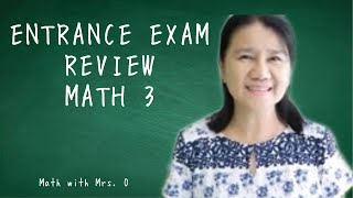 Entrance Exam Reviewer Part 3  UPCAT ACET USTET PUPCET DLSUCET etc [upl. by Hnim762]