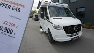 22368 € Wohnmobil Campervan PREISE FALLEN RAPIDE 💟 Mercedes Sprinter Weinsberg Pepper 640 [upl. by Addis]