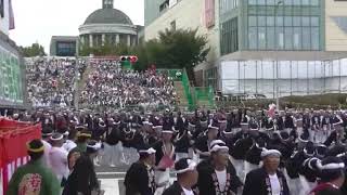 【閲覧注意】平成29年9月15日 岸和田祭り 試験曳き 中北町 かんかん場 ハプニング集 [upl. by Croteau]