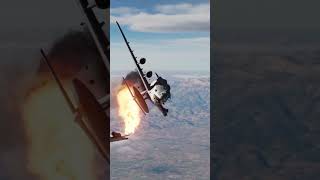 US F15C Attacks Russian AWACS Plane  DCS [upl. by Sueddaht]