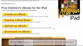 Create iPadcompatible childrens ebooks for free [upl. by Aicatsanna884]