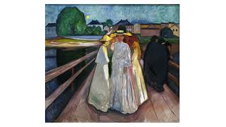 Edvard Munch On the Bridge 1903 [upl. by Savina731]