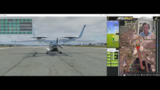 ArduPilot with XPlane12 flying the Alia [upl. by Anitsrhc]