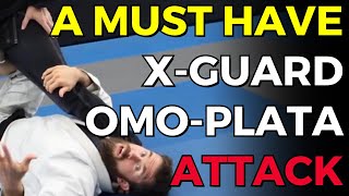 Simple Omoplata from XGuard in BJJ [upl. by Yenitirb]