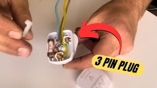 How to Wire a 3 Pin Plug Safely [upl. by Valene]