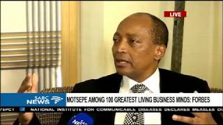 Patrice Motsepe honoured by Forbes [upl. by Nihi]