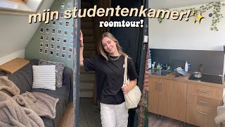 mijn studentenkamer in leiden  ROOMTOUR [upl. by Euhc]