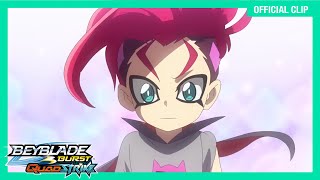 Bel puts the Bel in Belfrye 🫶  Latin America BEYBLADE BURST QUADSTRIKE Ep2  Official Clip [upl. by Gorden]