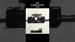 F1 Azerbaijan GP results Oscar Piastri winner [upl. by Ahsiatal670]