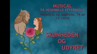 Hedemølle Efterskole  Musical 2023  skønheden og udyret [upl. by Rovit]