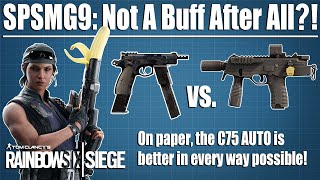 C75 AUTO vs SPSMG9 New Kali Loadout META  Rainbow Six Siege [upl. by Hardan757]