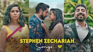 Stephen Zechariah Song Collections💙  Love Feeling Songs🥺  Love Songs  Stephen Zechariah Hits✨️ [upl. by Branca]