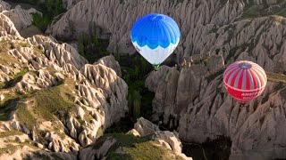 Cappadocia Turkey HotAir Balloon Ride  Rick Steves’ Europe Travel Guide  Travel Bite [upl. by Coombs354]