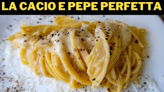 Ricetta pasta cacio e pepe cremosa 🔝 RICETTA FACILE  Come fare la cacio e pepe🔝 [upl. by Carisa288]