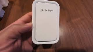 Clarifion Negative Ion Filtration System Quiet Air Freshener for Bedroom Office Kitchen Mini Ai [upl. by Imar]