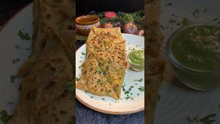 Lifafa Paratha 💜 paratha paratharecipe paneerparatha paneerparatharecipe dinnerrecipe lunch [upl. by Nauaj]