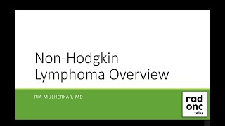 Non Hodgkin Lymphoma Overview [upl. by Wyatt]