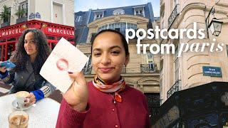 realistic days in my life in paris  crochet with me cozy vibes museums and coffee 💓 vlogtober [upl. by Kam]