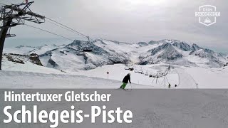 Hintertuxer Gletscher Pisten Olperer und Schlegeis [upl. by Milson434]