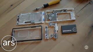 The Fairphone 2 gets disassembled and reassembled [upl. by Airdnna689]